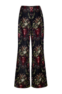 Firenze Pant | Black Fleur