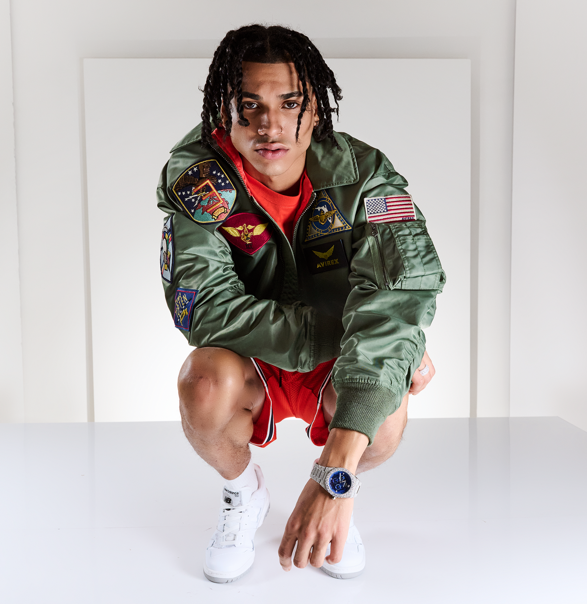 Cwu Satin Flight Jacket | Flight Green