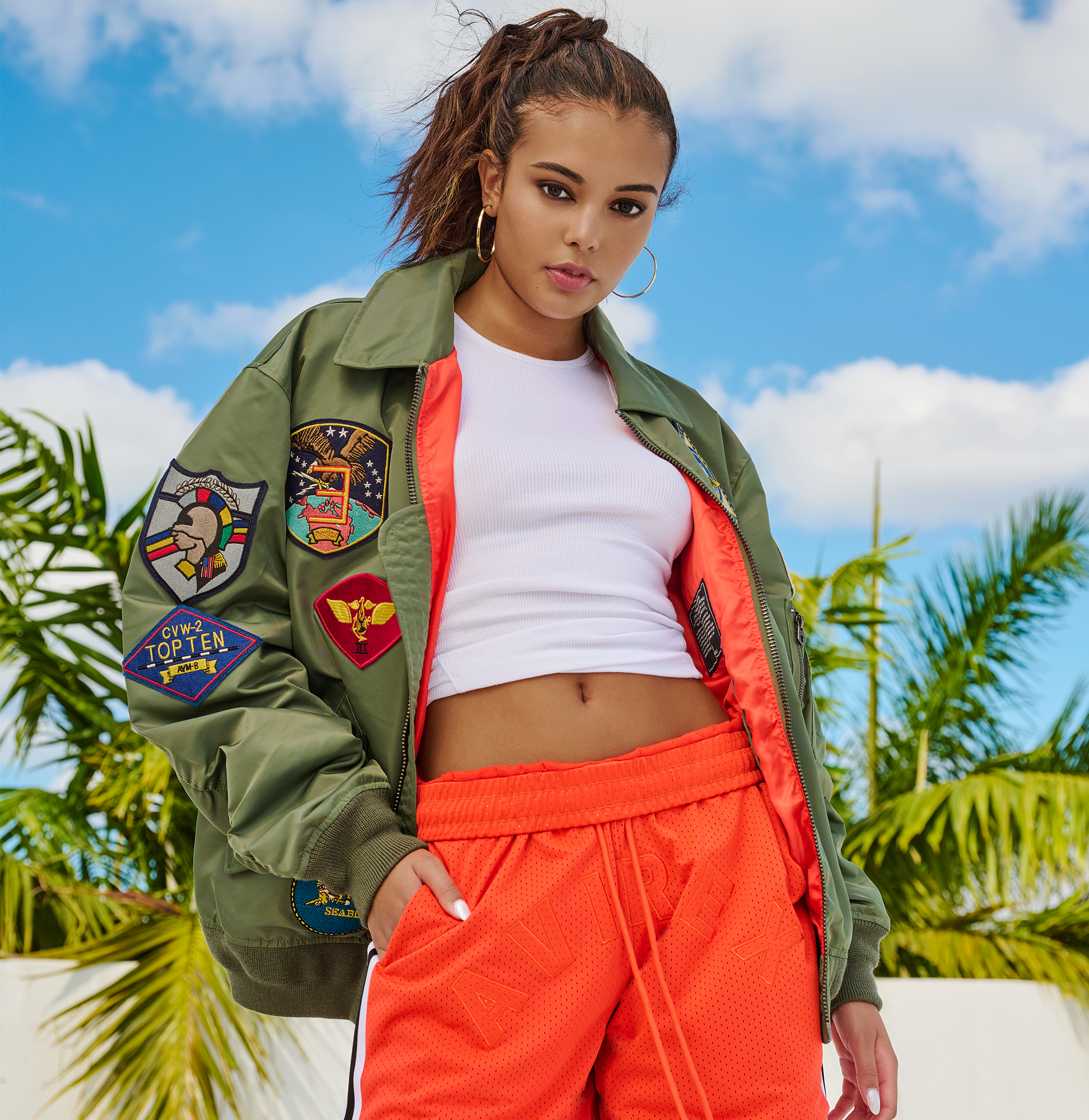 Icon Mesh Short | Orange.Com