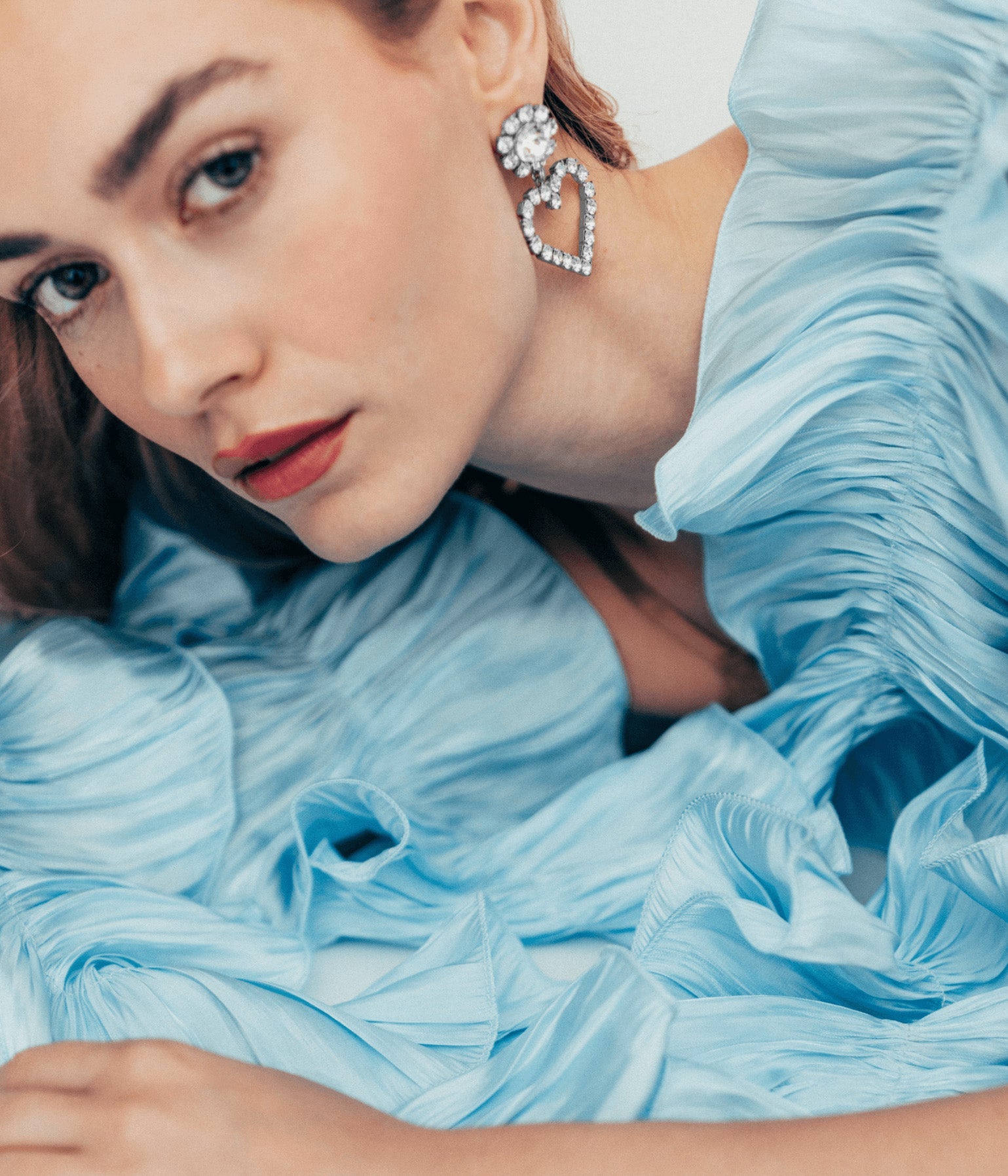 Cupid Heart Earrings - Loren Hope