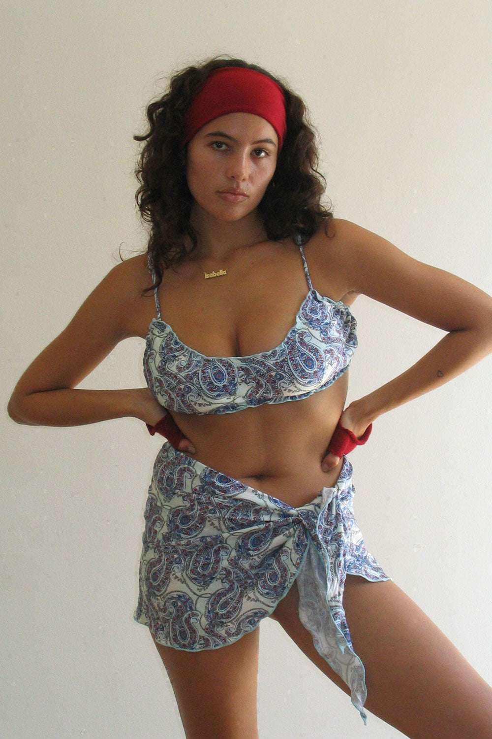 Paraiso Shine Wrap Sarong Paradiso Paisley