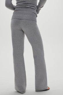 Dawson Knit Fold Over Pants - Cloud Cover