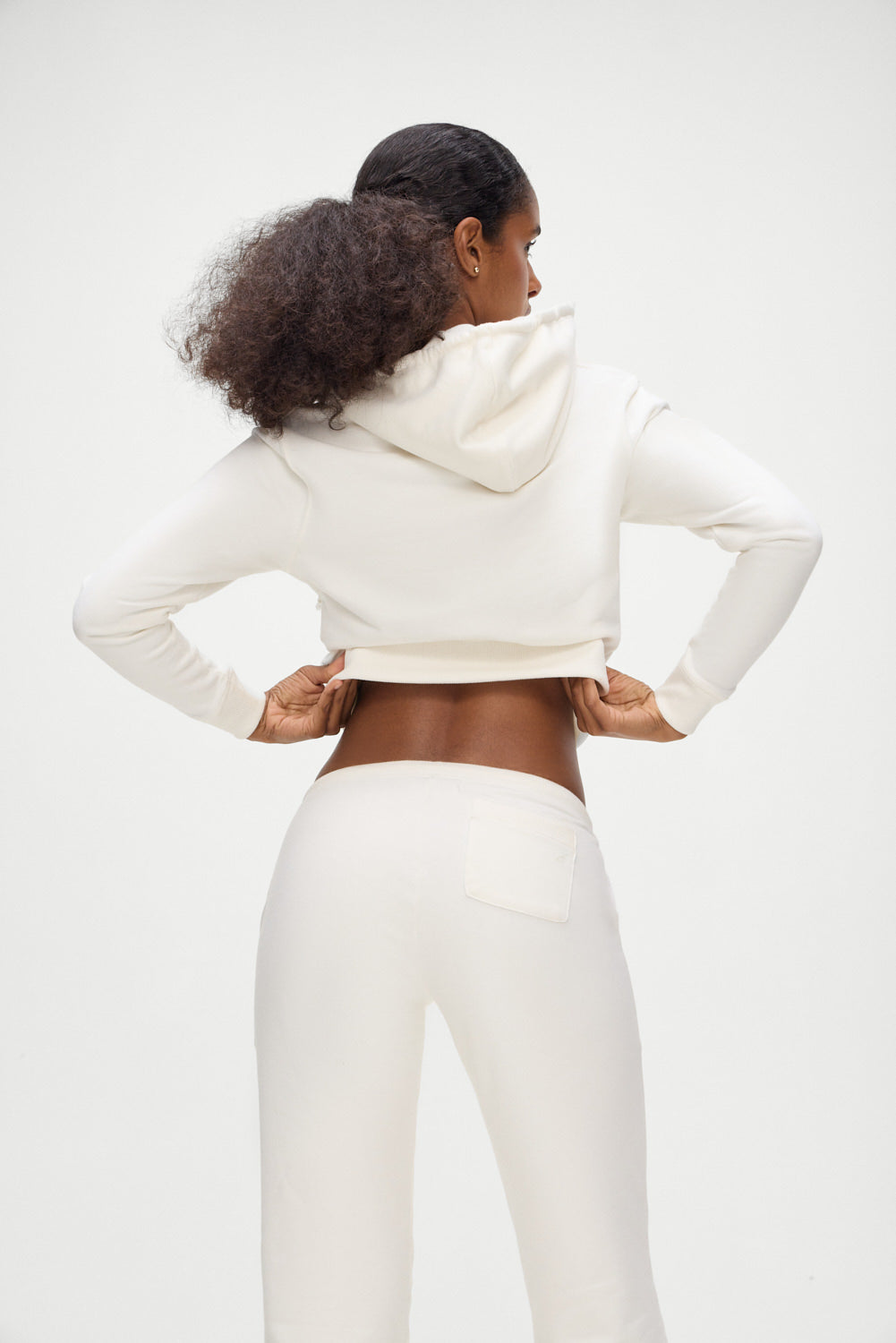 Fall Sweatpants in White