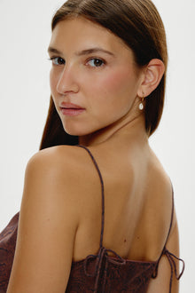 Luz Mini Slip Dress - Python