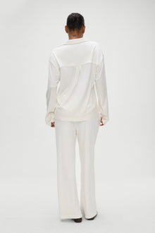 Rory Modal Rib Sleep Pants Seashell Cream
