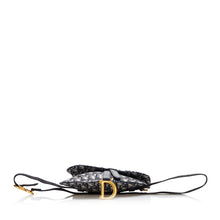 Dior | Pre-Owned Oblique Canvas Saddle Belt Bag - II | Blue