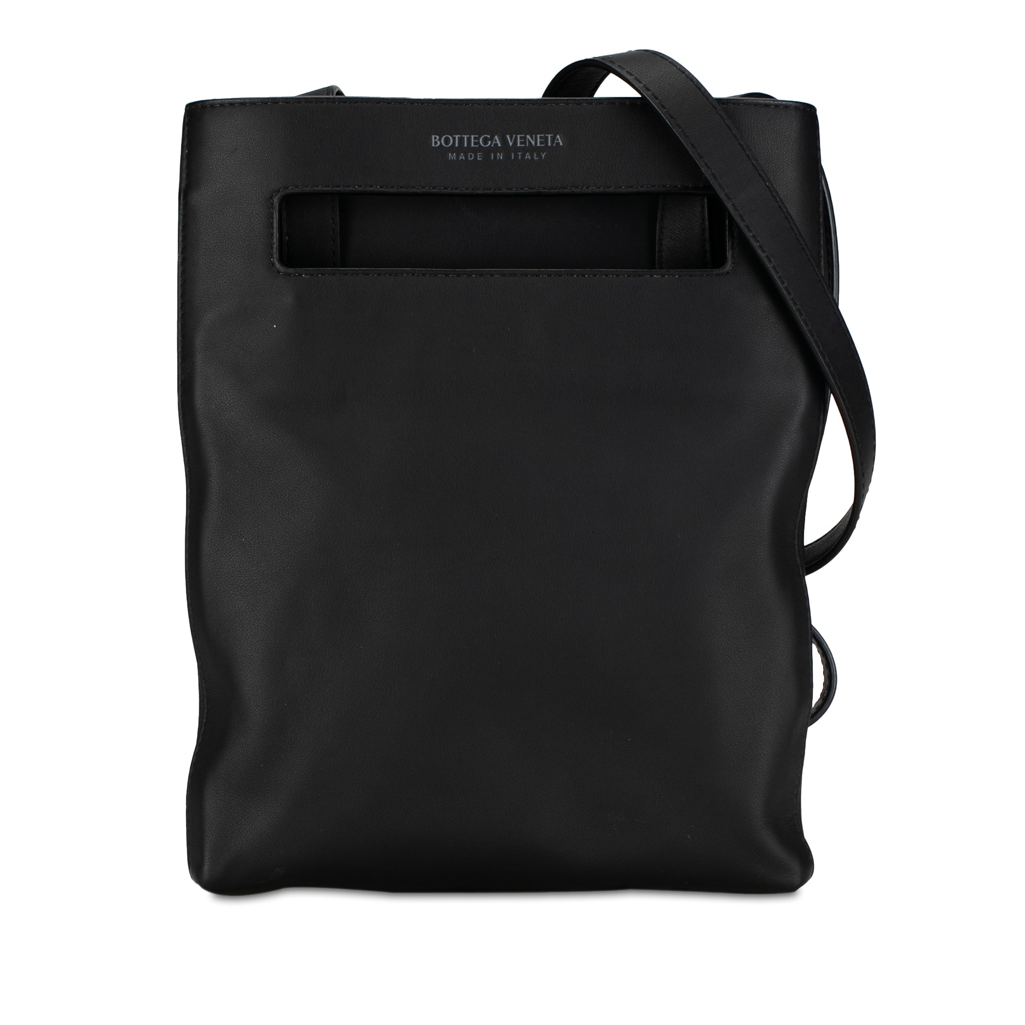 Bottega Veneta | Pre-Owned The Slot Crossbody | Black