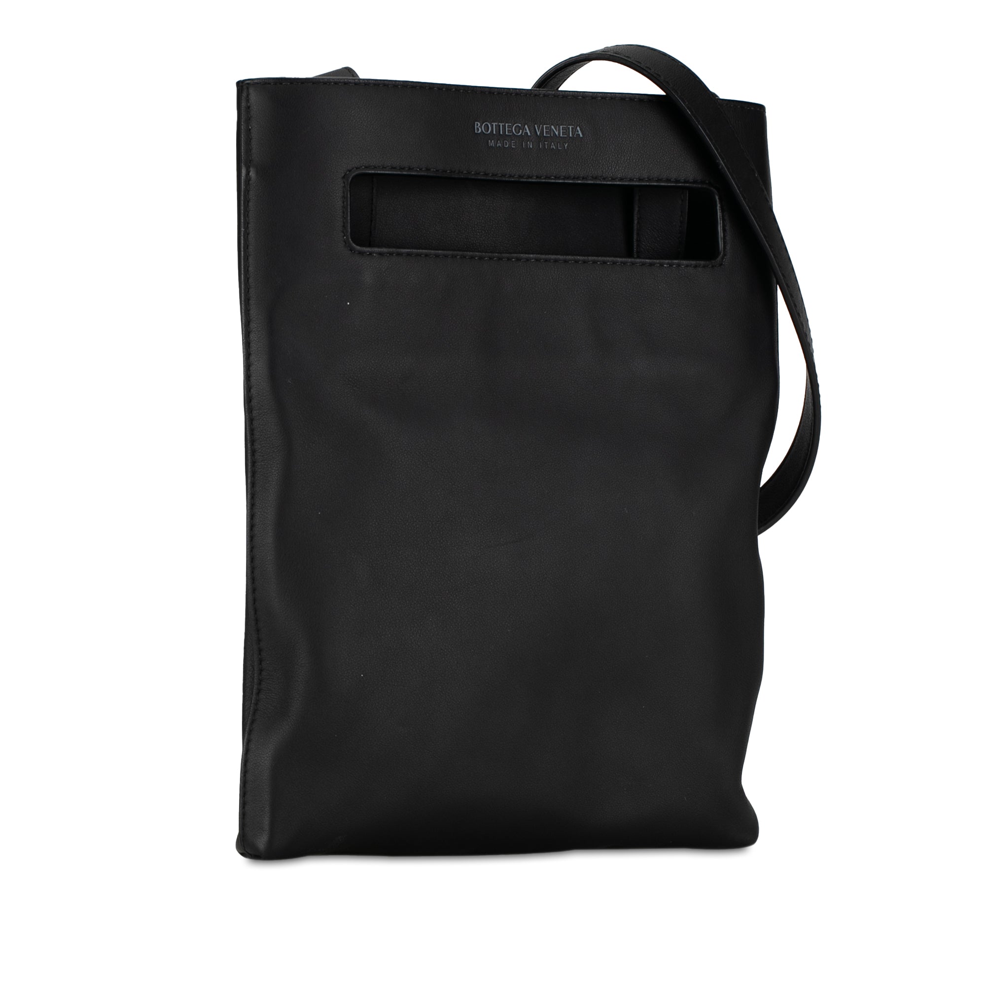 Bottega Veneta | Pre-Owned The Slot Crossbody | Black