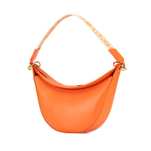 Loewe | Pre-Owned Small Leather Luna Hobo | Orange
