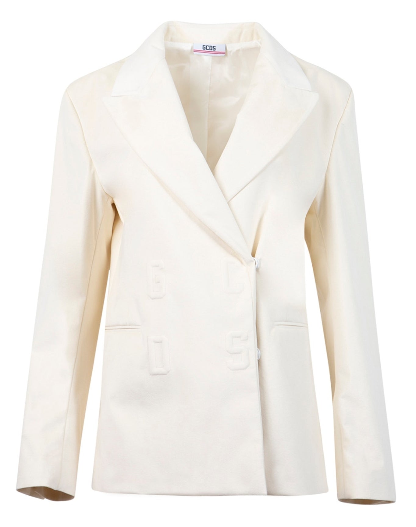 GCDS | Women | Alcantara Jacket | White
