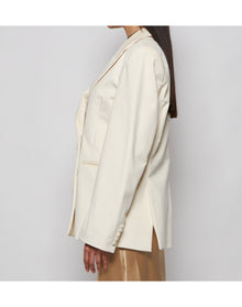 GCDS | Women | Alcantara Jacket | White