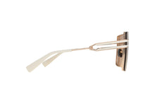 Womens | Gendarme Sunglass | White Gold - Bone | Medium Brown