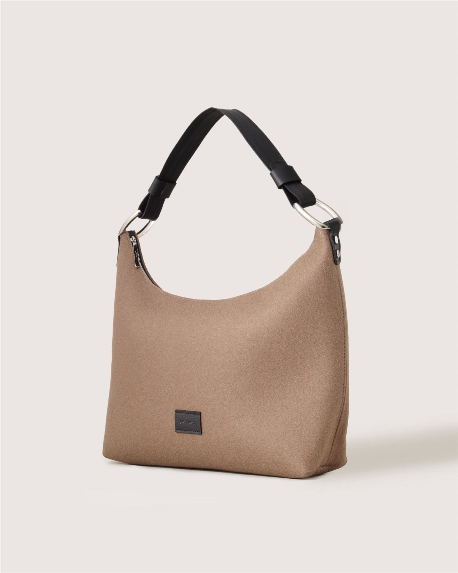 Hana Merino Wool Hobo Bag | Cumin