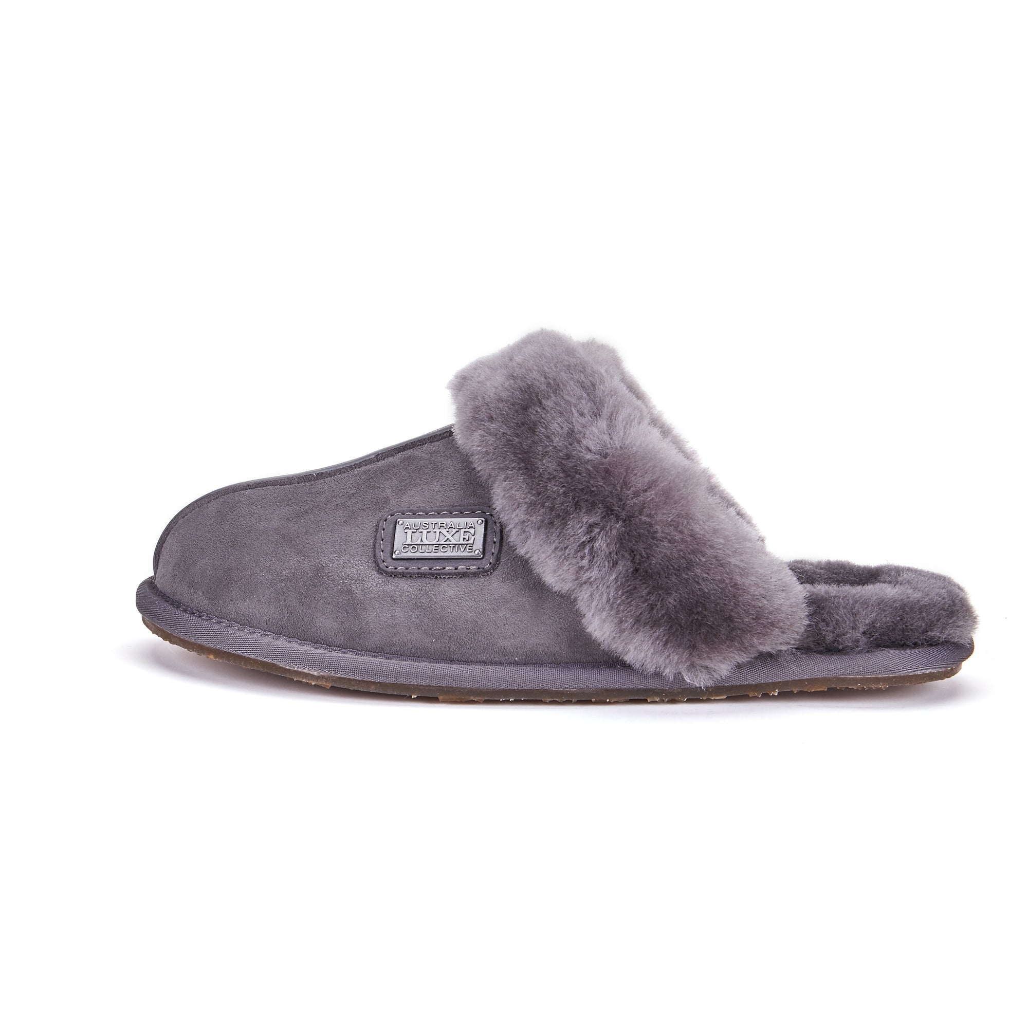 CLOSED MULE GRAY - Australia Luxe Collective