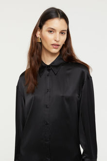 GINIA Iris Shirt in Black