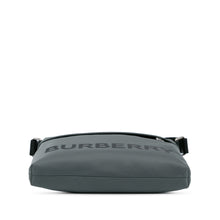 Burberry | Pre-Owned Nylon Econyl Logo Neo Crossbody | Gray