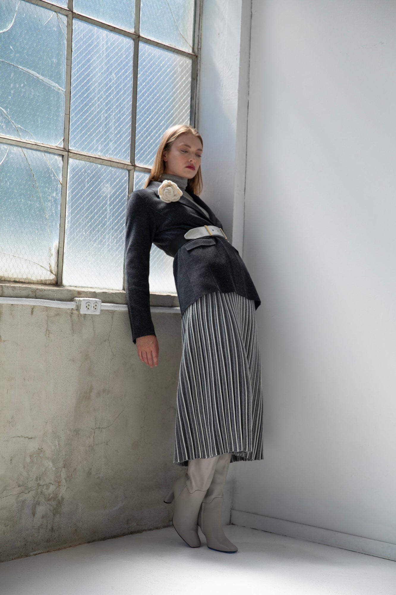 Gabi Blazer | Charcoal