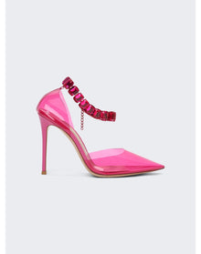 Gianvito Rossi | Women | Clear Pump | Bloom Pink