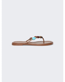 Gianvito Rossi | Women | Embellished Stone Sandal | Texas x Cuoio