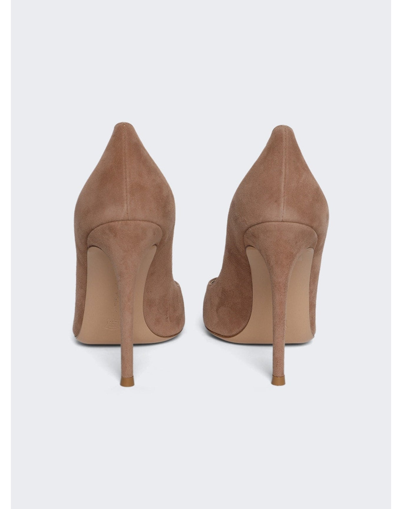 Gianvito Rossi | Women | Gianvito 105 Camoscio High Heel Pumps | Praline