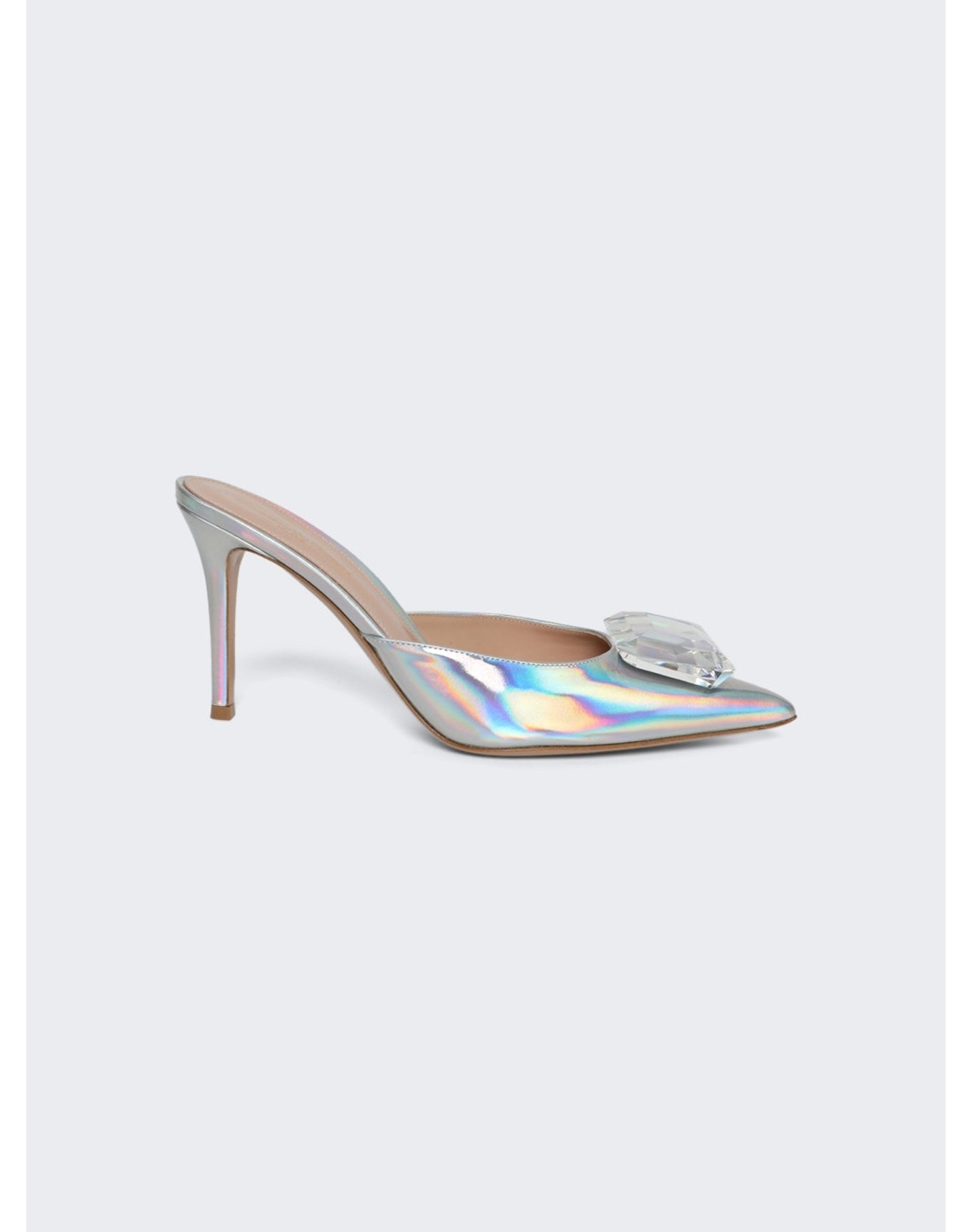 Gianvito Rossi | Women | Jaipur Metal Mule 85 | Hologram