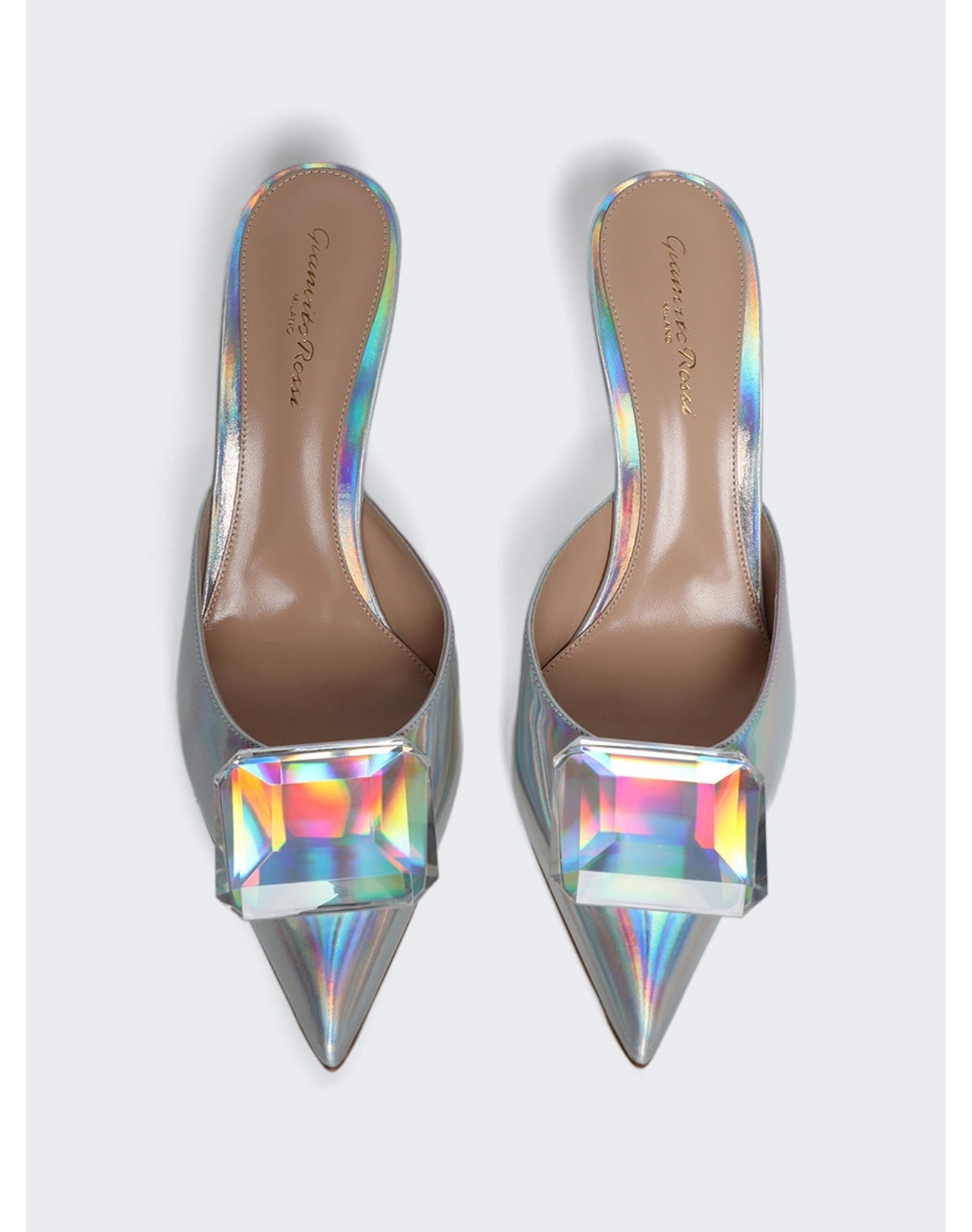 Gianvito Rossi | Women | Jaipur Metal Mule 85 | Hologram