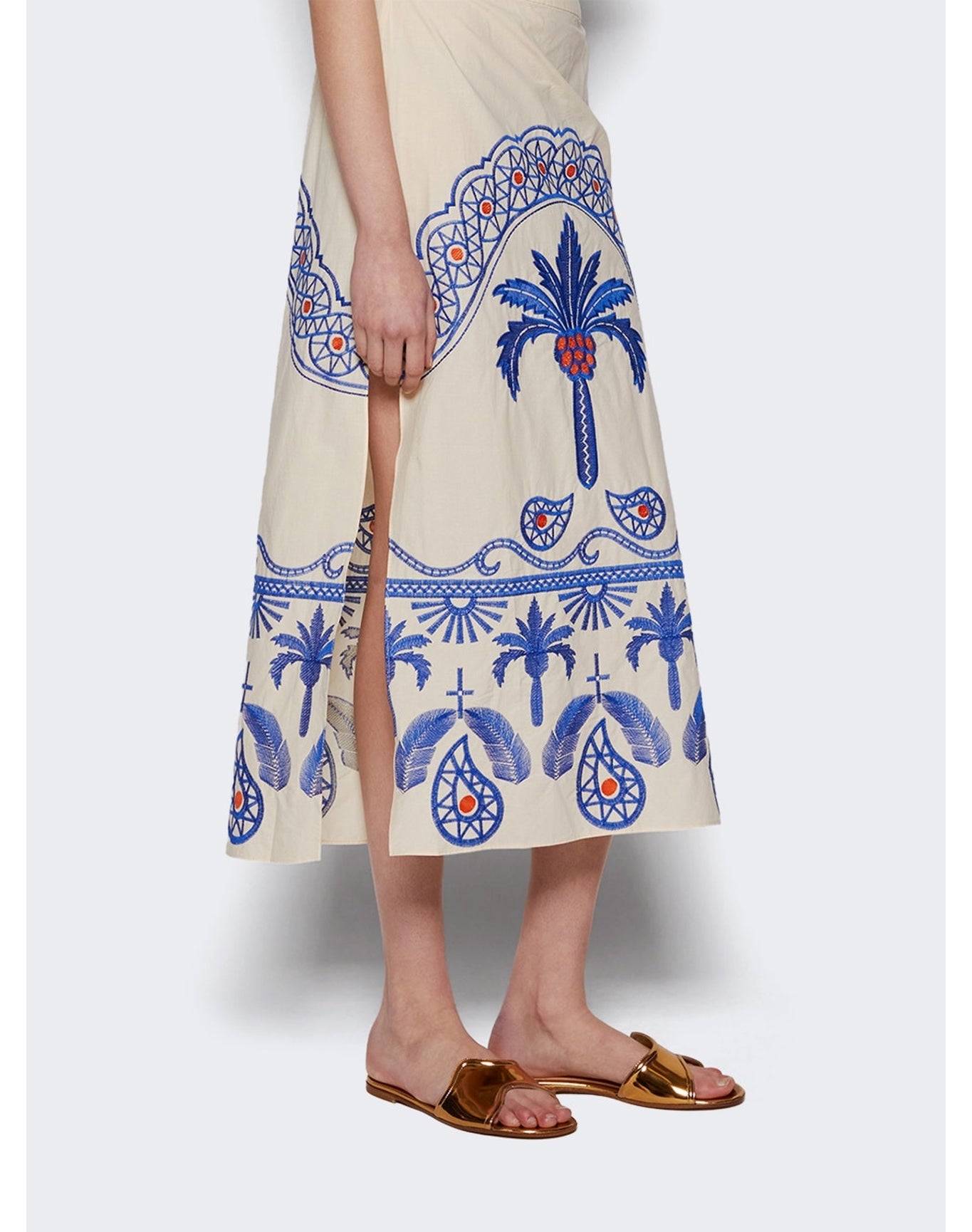 Gianvito Rossi | Women | Lucrezia Metal Mule | Mekong