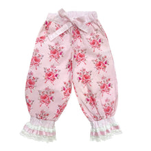 Girl | Amelia Pink Flower Print Pants