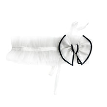 Girl | Gwen Tulle Hair Sash | White