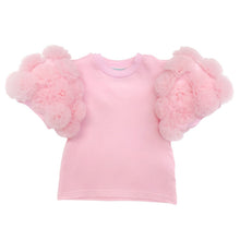 Girl | Maya Pink Flower Cotton T-Shirt