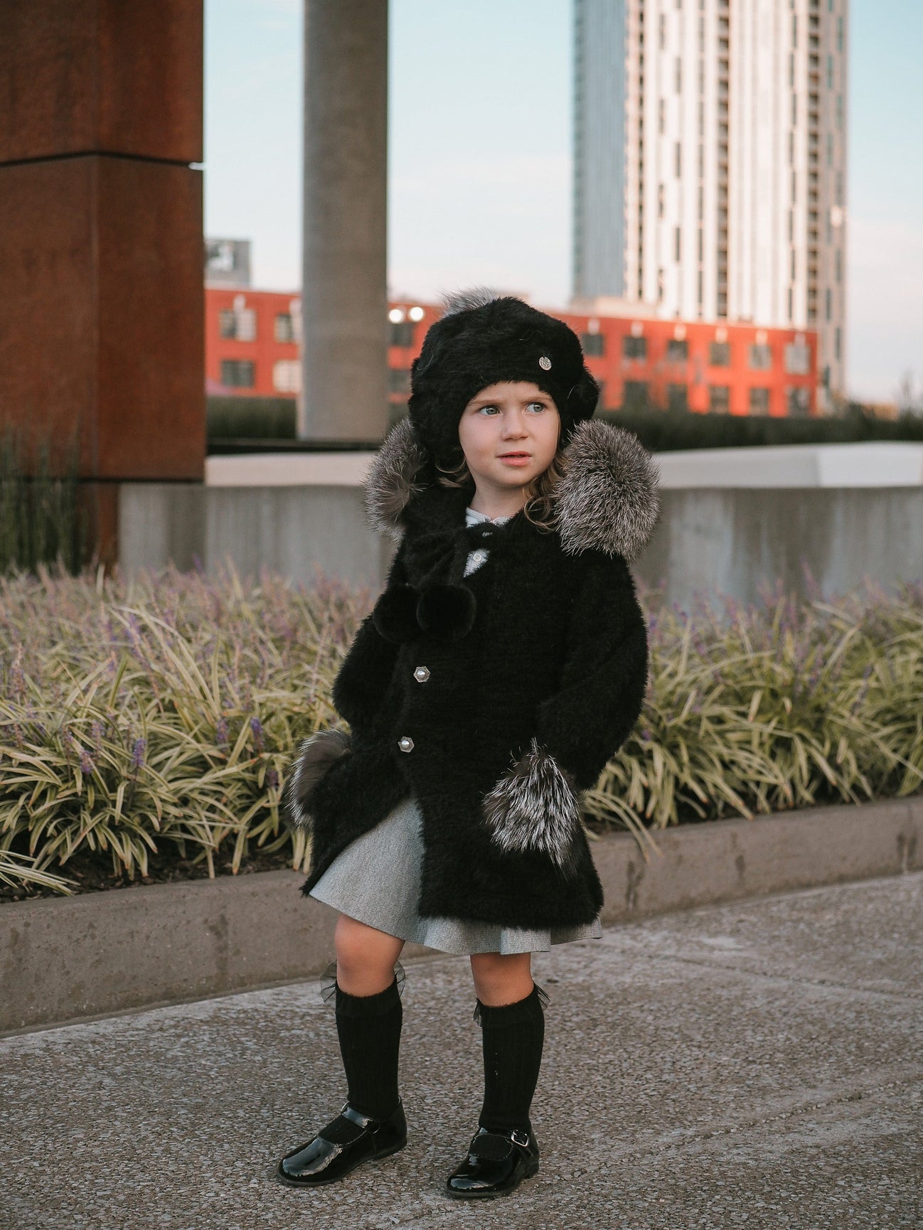 Girl | Milana Noir Sweater Coat | Black