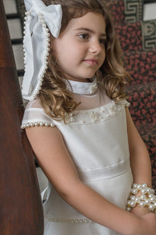 Girl | Pearl Ceremony Dress | White