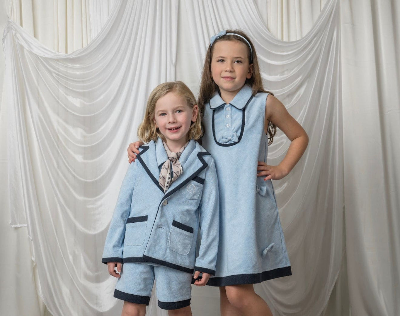 Girl | Terry Baby Blue Dress