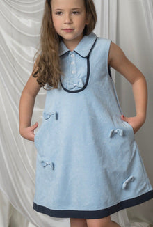 Girl | Terry Baby Blue Dress