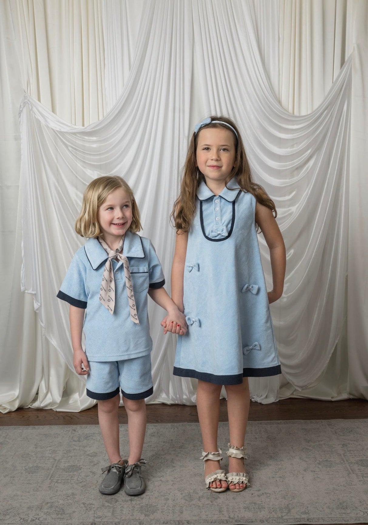 Girl | Terry Baby Blue Dress