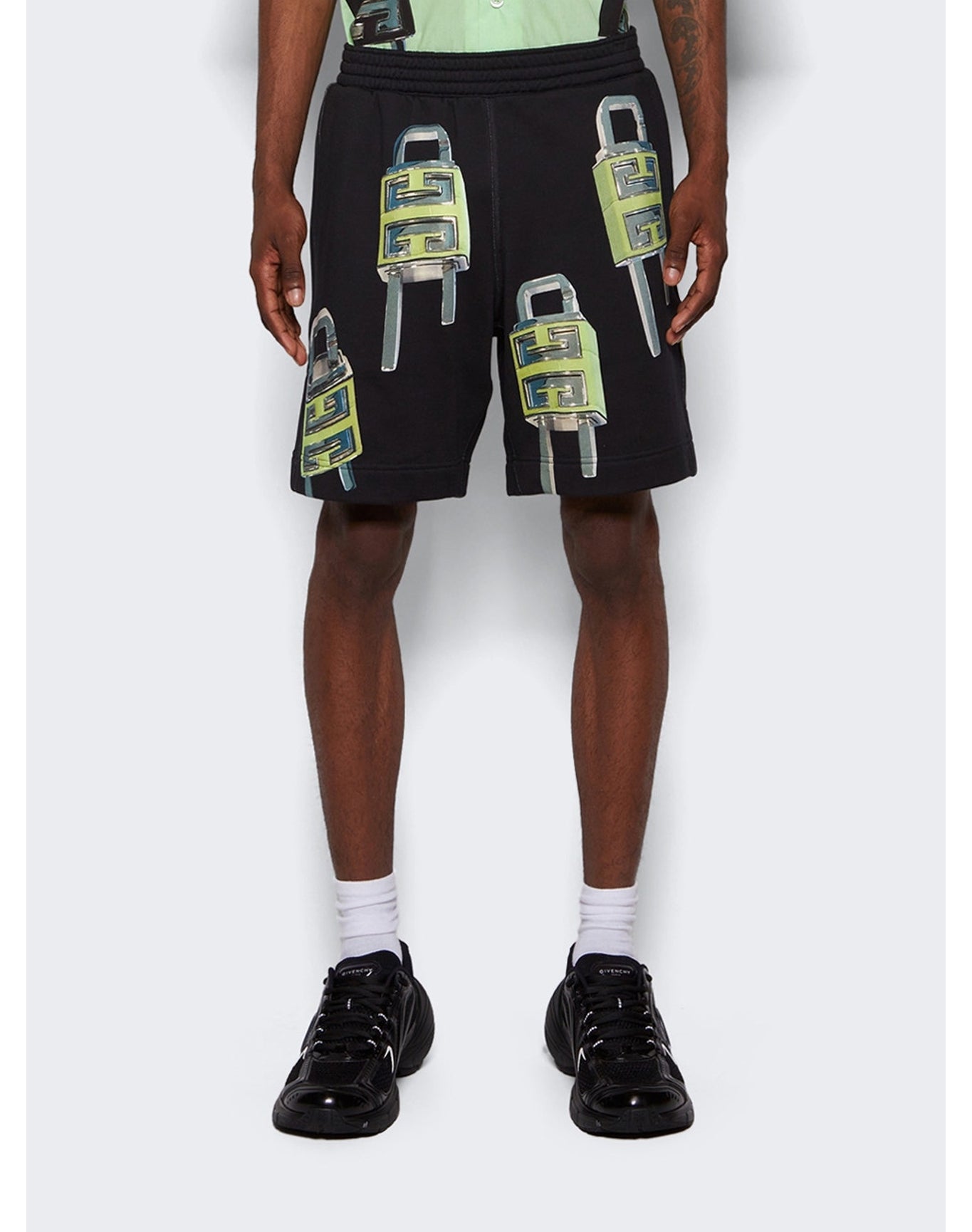 Givenchy | Men | Board Fit Bermuda Shorts | Black