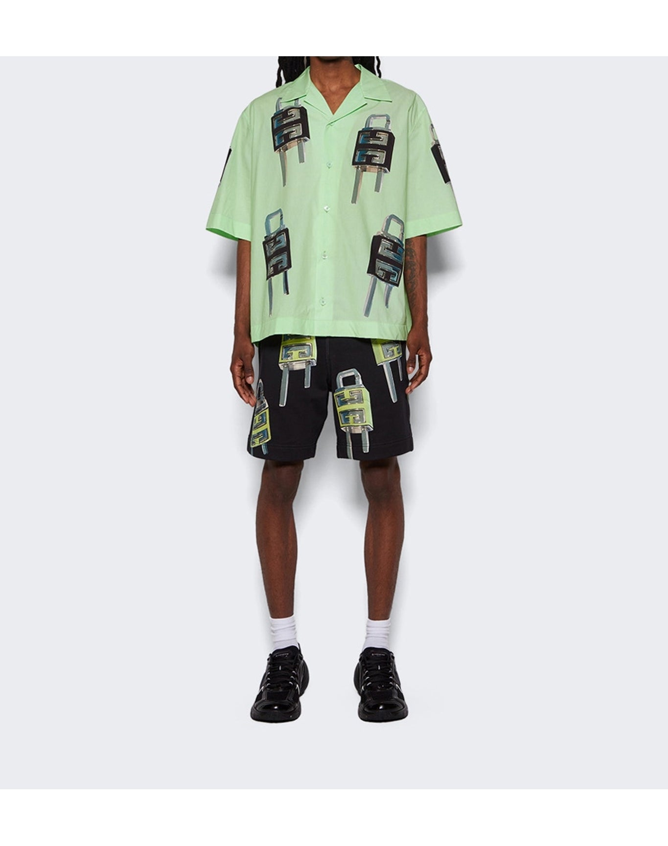 Givenchy | Men | Board Fit Bermuda Shorts | Black