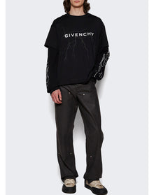 Givenchy | Men | Boxy Short Sleeve Tee | Black (V3)