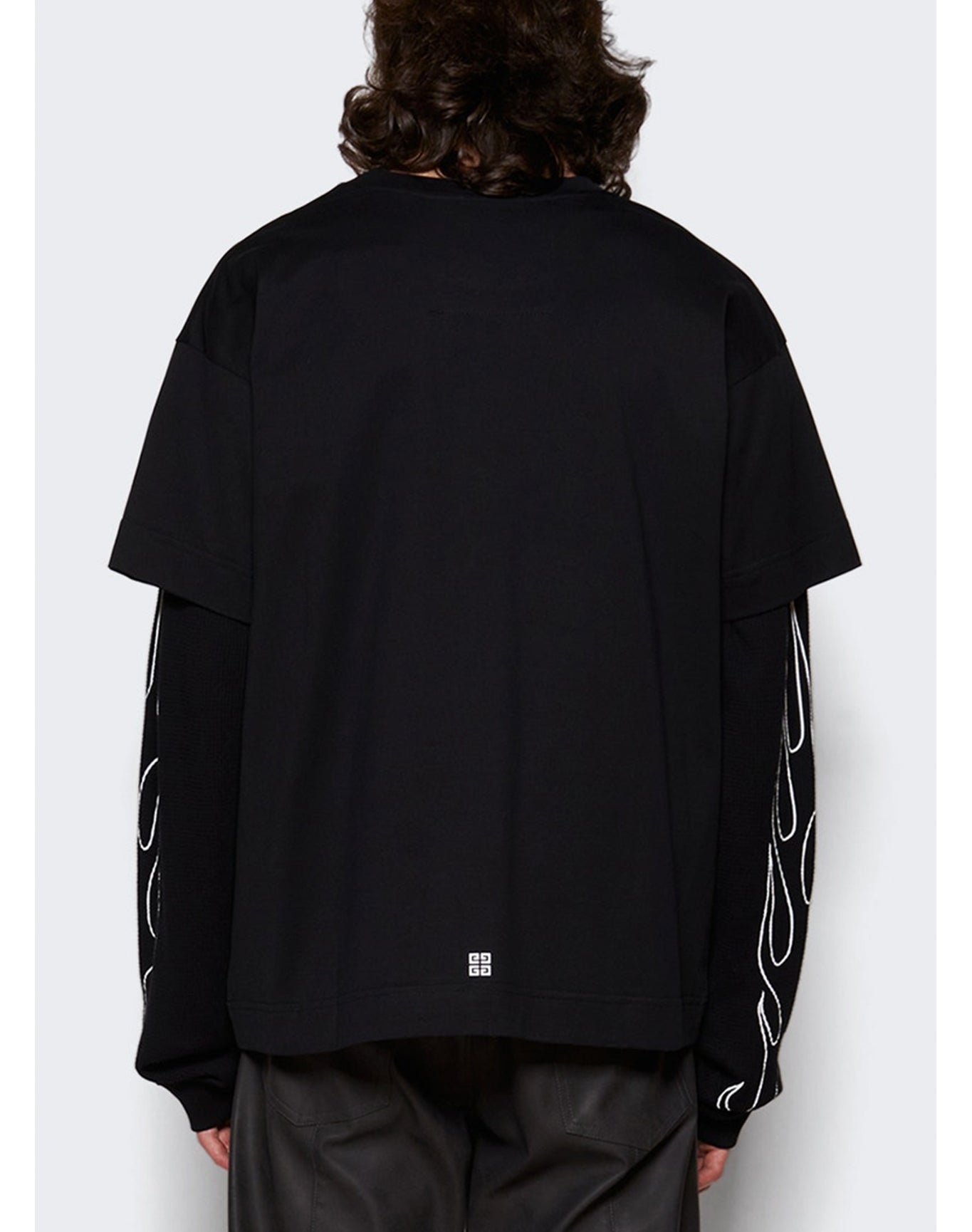 Givenchy | Men | Boxy Short Sleeve Tee | Black (V3)