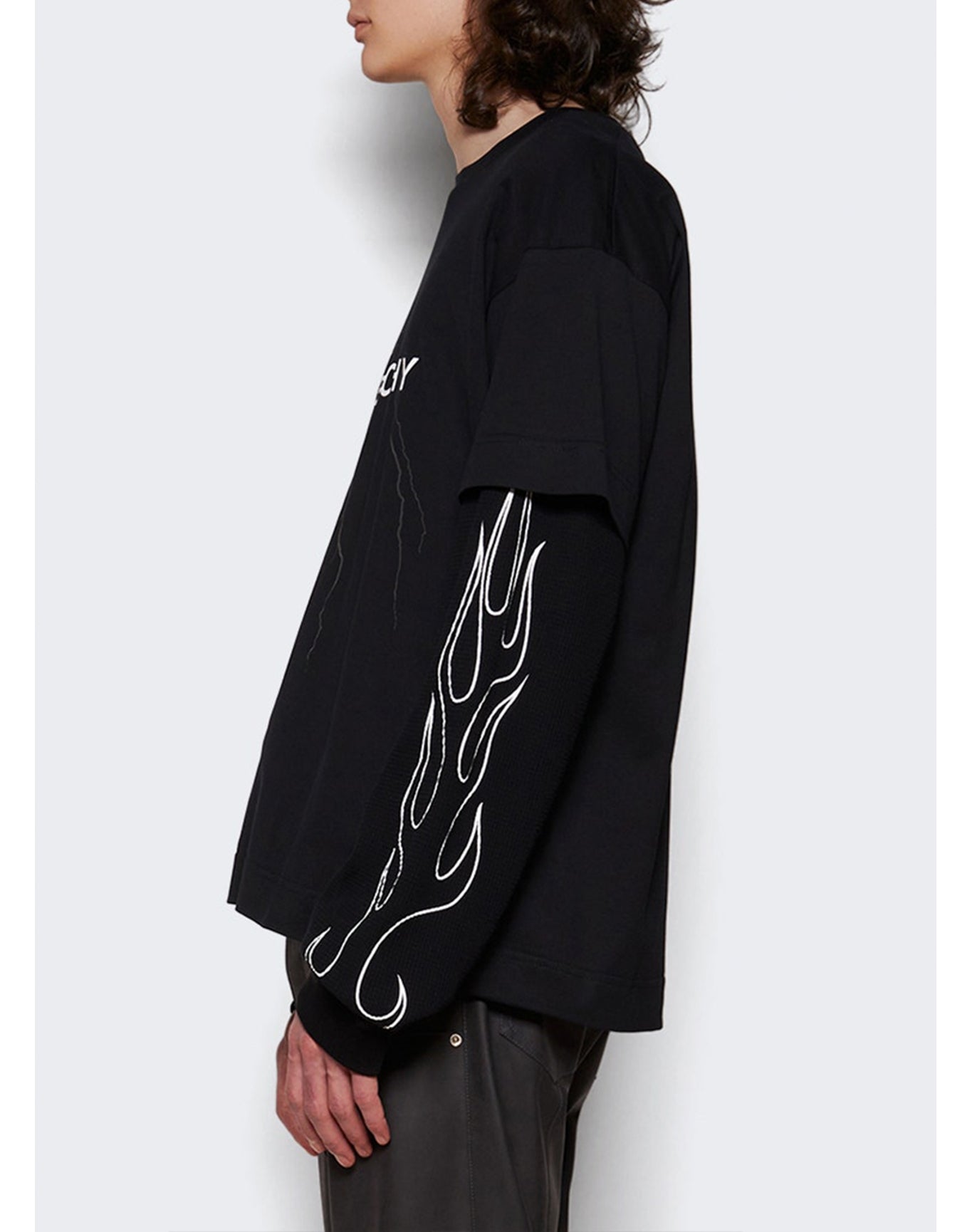 Givenchy | Men | Boxy Short Sleeve Tee | Black (V3)