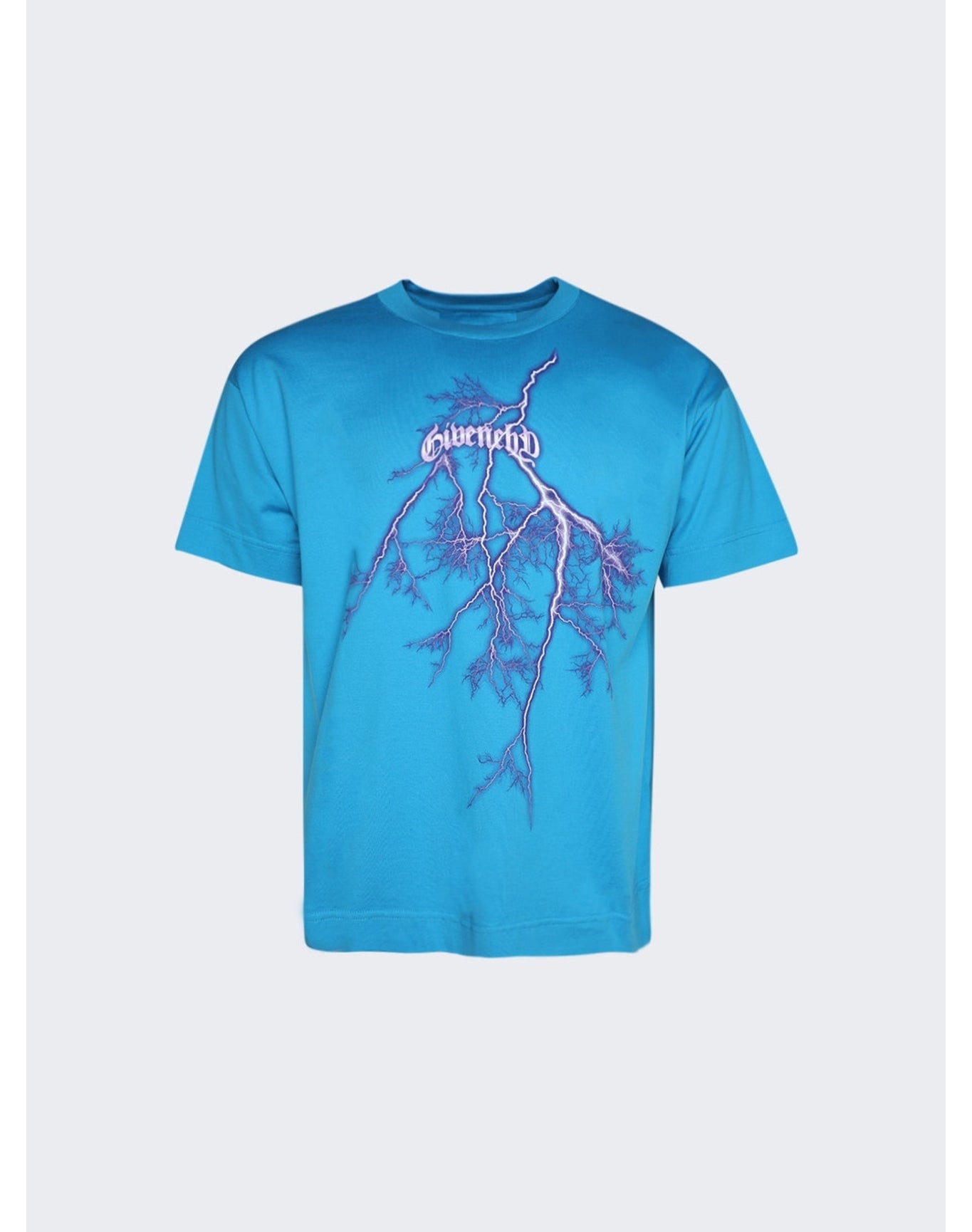 Givenchy | Men | Boxy Short Sleeve Tee | Bright Blue