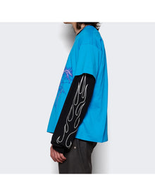 Givenchy | Men | Boxy Short Sleeve Tee | Bright Blue