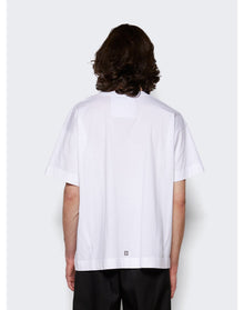 Givenchy | Men | Boxy Short Sleeve Tee | White