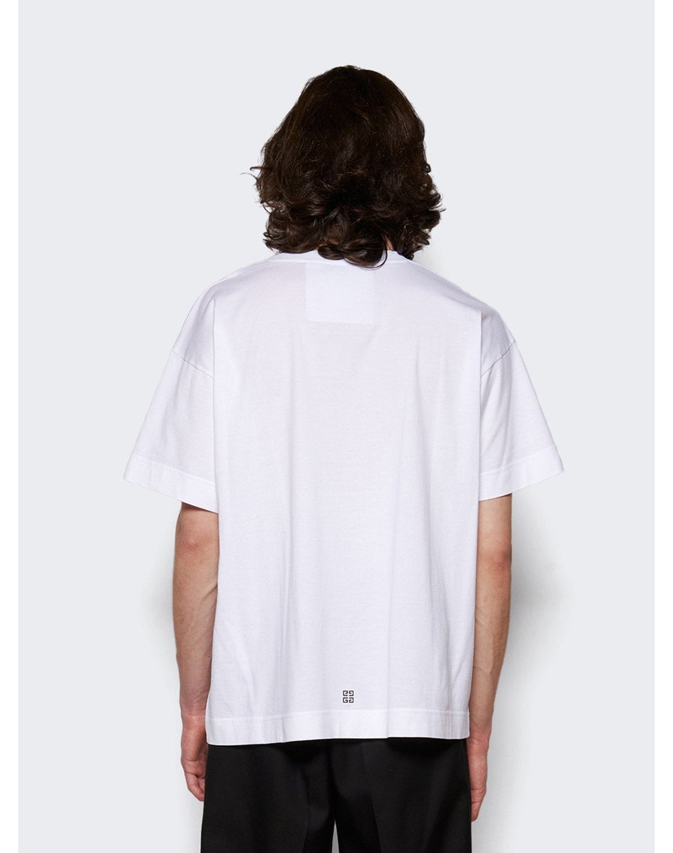 Givenchy | Men | Boxy Short Sleeve Tee | White