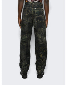 Givenchy | Men | Carpenter Denim Trousers | Brown x Khaki