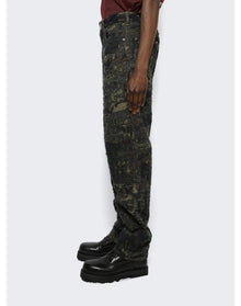 Givenchy | Men | Carpenter Denim Trousers | Brown x Khaki