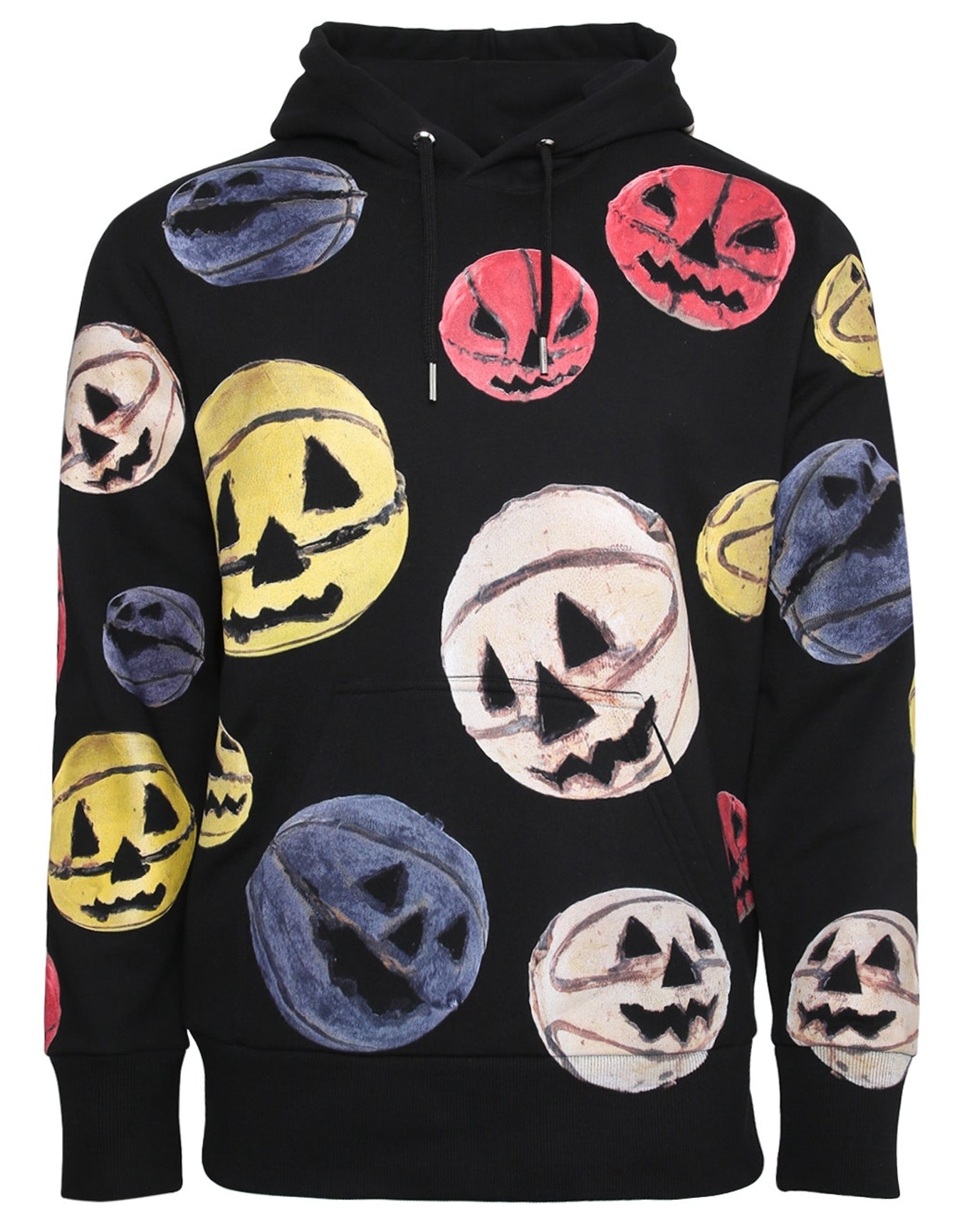 Givenchy | Men | Classic Fit Basketball Print Hoodie | Black