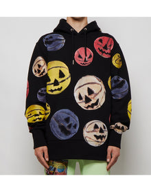 Givenchy | Men | Classic Fit Basketball Print Hoodie | Black