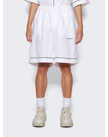 Givenchy | Men | Fluid Linen Shorts | Optic White