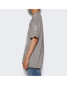 Givenchy | Men | Graphic Crest Tee | Light Grey Mélange